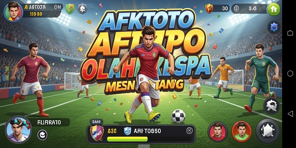 Tampilan screenshot AFKTOTO dengan aksi olahraga yang seru.