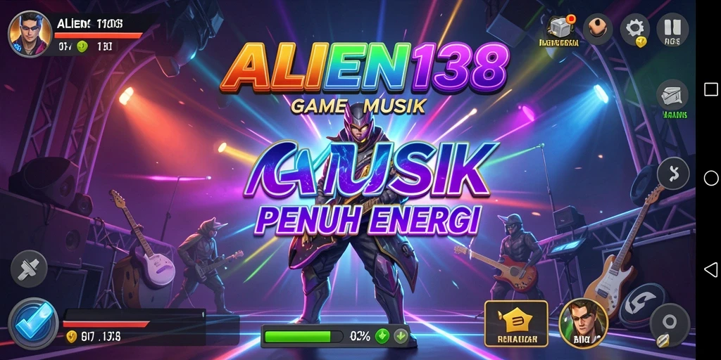 Tampilan gameplay ALIEN138 yang seru dan penuh warna.