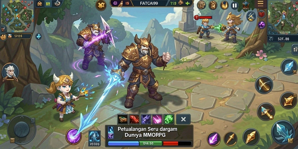 Tangkapan layar dari gameplay <strong>FATCAI99</strong> yang menarik dan penuh aksi.