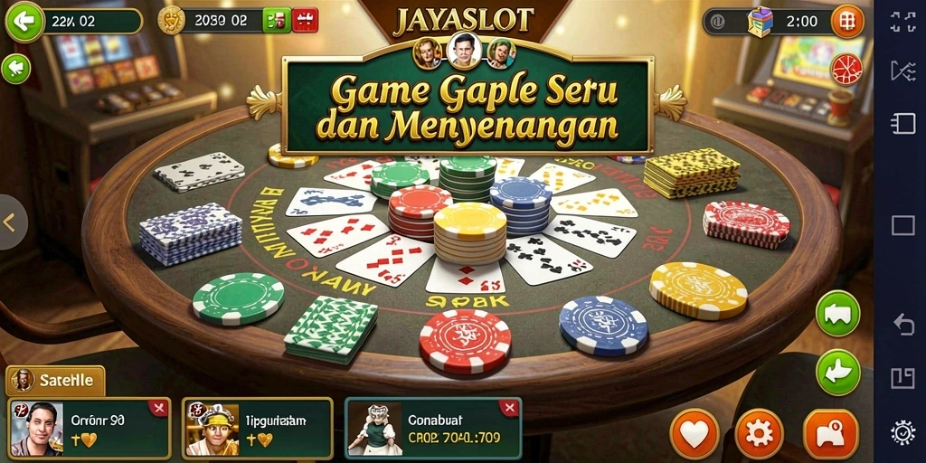 Gameplay seru di JAYASLOT dengan teman-teman.