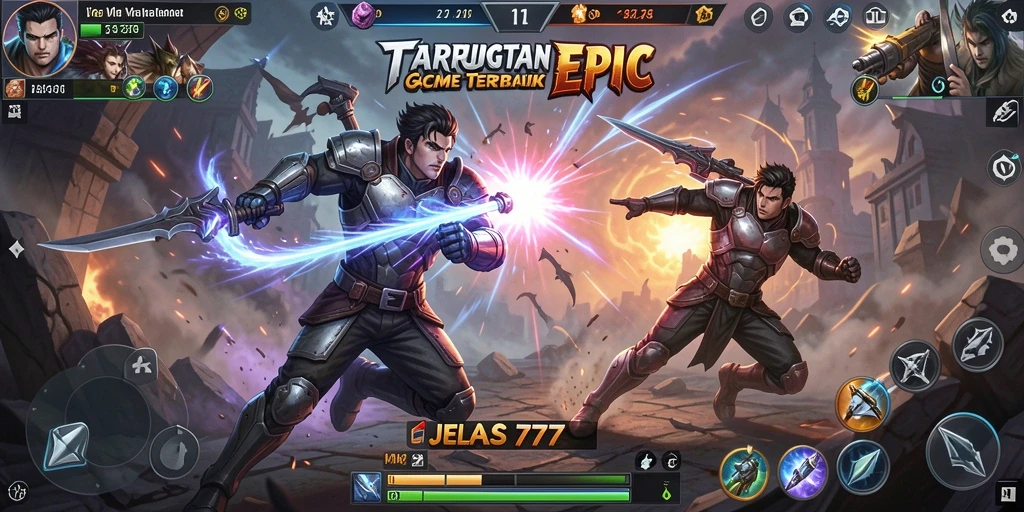 Screenshot gameplay JELAS777 menunjukkan aksi seru dan mendebarkan.