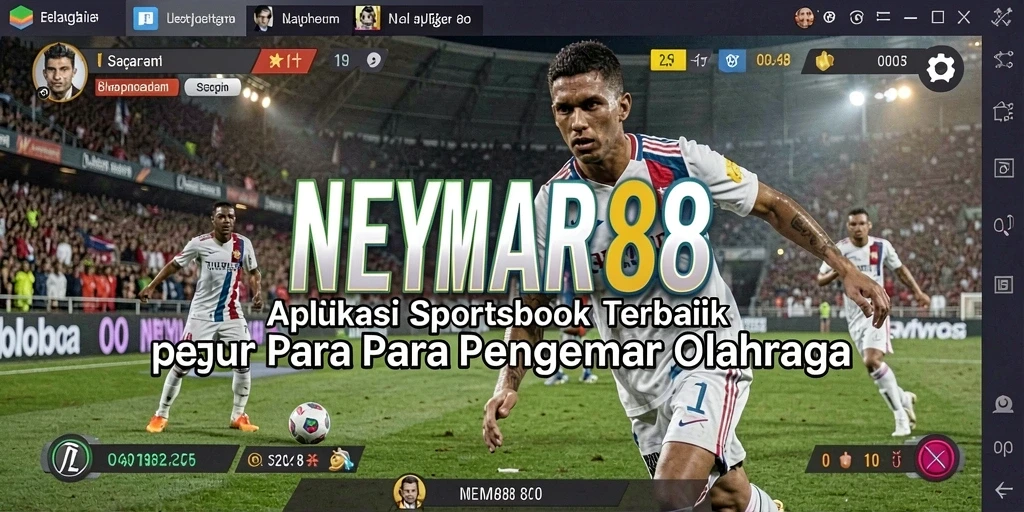 Tampilan antarmuka pengguna NEYMAR88 yang modern dan intuitif.