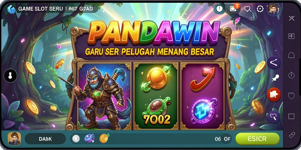 Tampilan gameplay menarik dari slot PANDAWIN penuh warna.