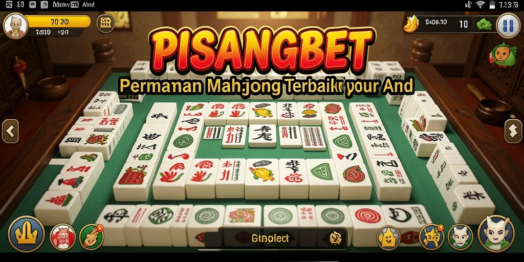 Tampilan gameplay seru PISANGBET dengan elemen Mahjong yang menarik.