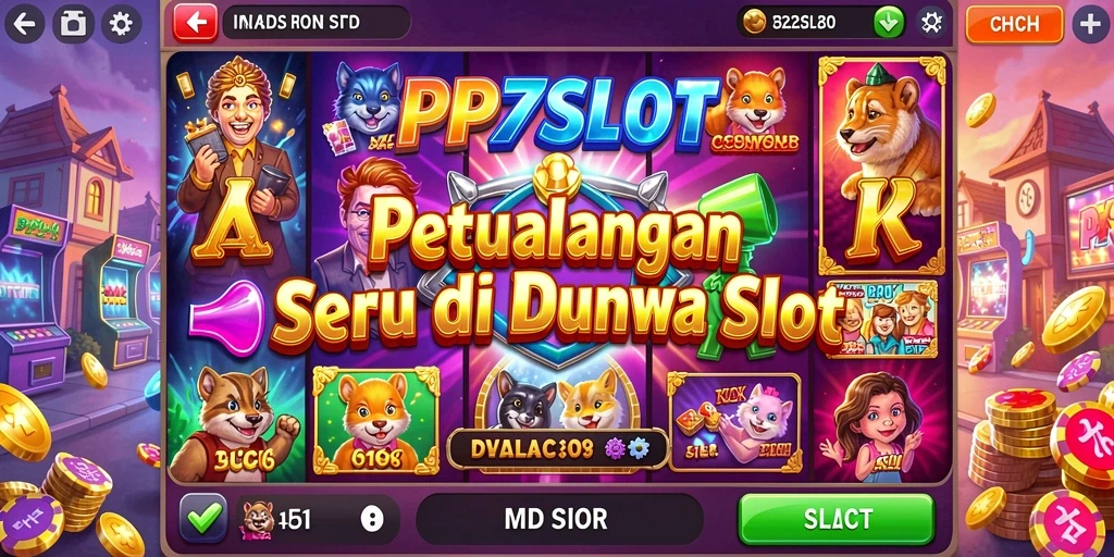 Tampilan gameplay seru di PP7SLOT dengan berbagai tantangan dan bonus.